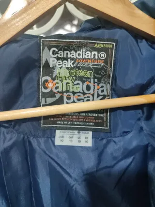 Canadian Peak Giubbino Bambino Blu 10 Anni