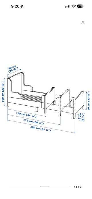 Cama infantil IKEA