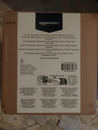 Rollo cinta privacidad exterior