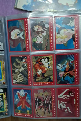 Dragon Ball Z Panini Serie Plata y Roja + Álbum
