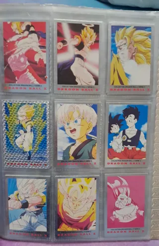 Dragon Ball Z Panini Serie Plata y Roja + Álbum