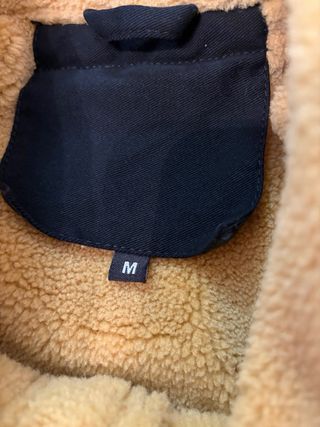 Chaqueta negra forrada talla M