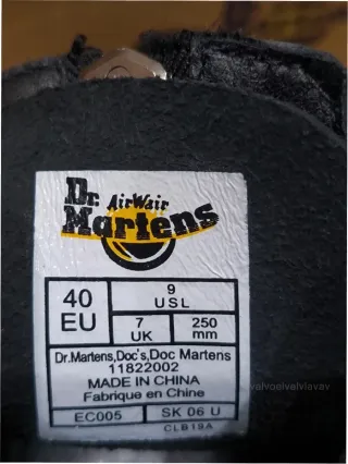 Botas Dr. Martens Talla 40