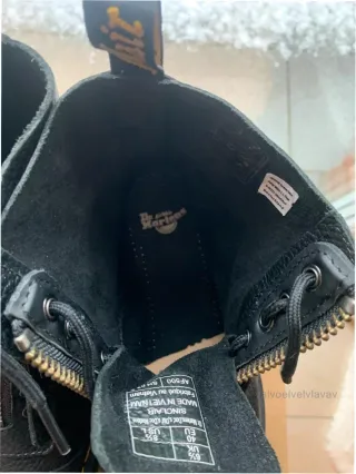 Botas Dr. Martens Talla 40 Negro