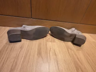 Botines beige/gris mujer talla 43