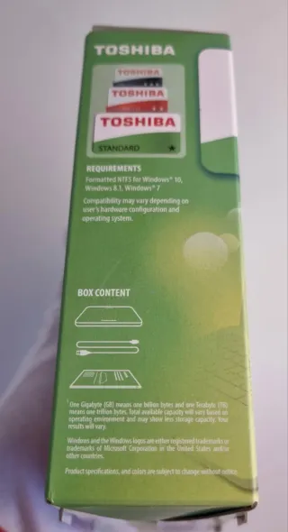 Disco Duro Externo Toshiba 1Tb USB 3.0 HDD