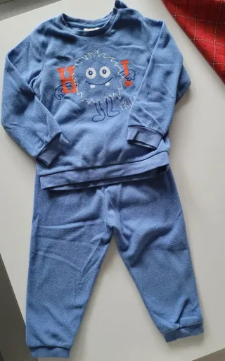 Pigiama bimbo mostro azzurro