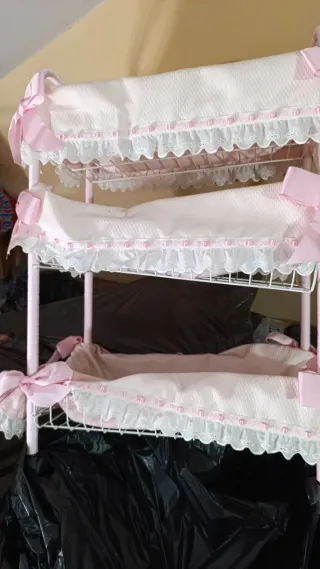 Carrito Organizador Bebé Pañales Cremas