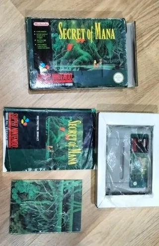 Secret of Mana Super Nintendo PAL UK