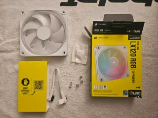 2x Corsair iCUE LINK LX120 RGB Ventiladores