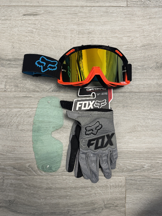 Pack FOX: Gafas + Guantes + Lente Extra 139