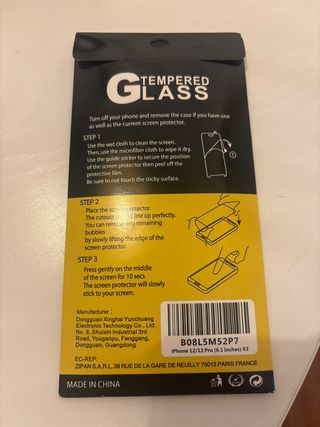 Protettore Schermo per iPhone 12/12 Pro