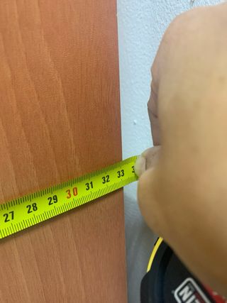 Estantería madera con cajones