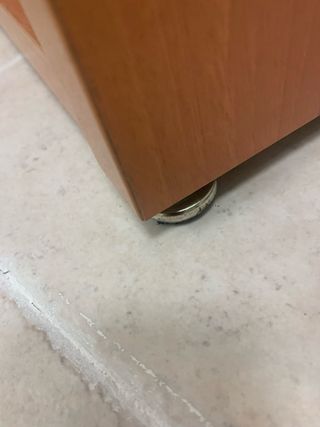 Estantería madera con cajones