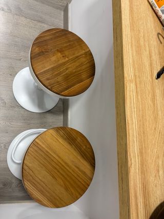 Taburetes Sklum Madera y Metal