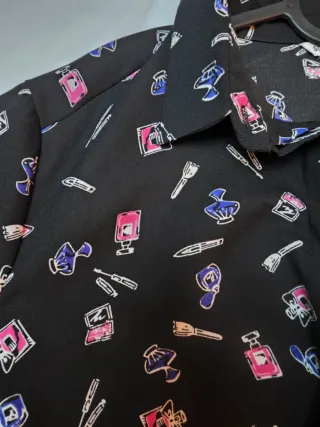Camisa estampada mujer
