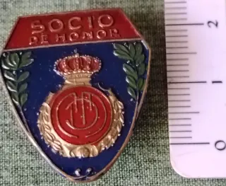 Insignia Socio de Honor Mallorca Fútbol