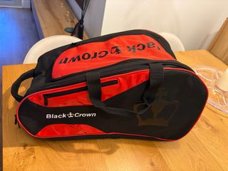 Paletero Black Crown Negro/Rojo