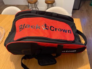 Paletero Black Crown Negro/Rojo