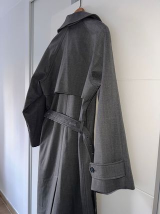 Gabardina Michael Kors Gris Mujer