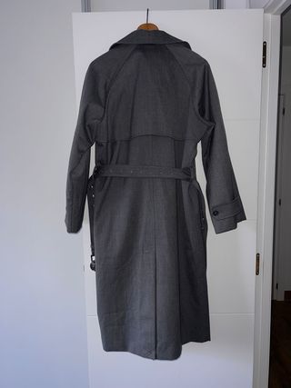 Gabardina Michael Kors Gris Mujer