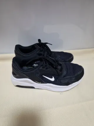 Zapatillas Nike Airmax Mujer Negras Blancas