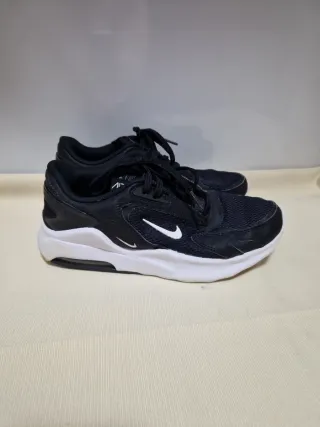 Zapatillas Nike Airmax Mujer Negras Blancas