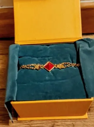 Bracciale Fendi Vintage Oro Rosso