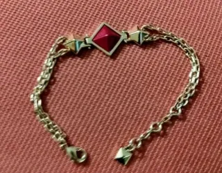 Bracciale Fendi Vintage Oro Rosso