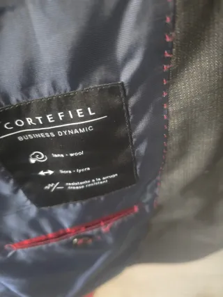 Chaqueta de caballero gris