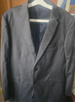 Chaqueta de caballero gris