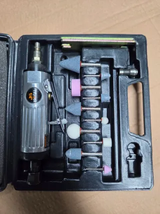 Amoladora Neumática Truger 1/4 con Maletín