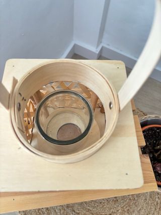 Portavelas decorativo