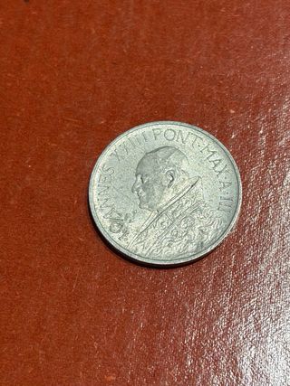 Moneta 10 Lire 1961 Città del Vaticano