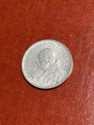 Moneta 10 Lire 1961 Città del Vaticano