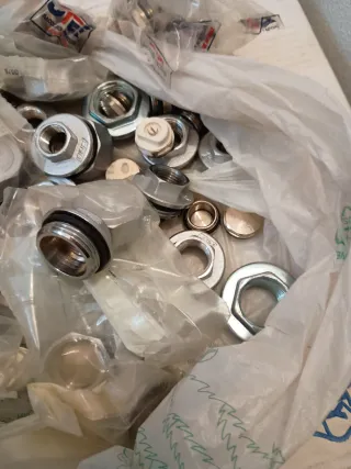 raccorderia varia ottone cromato