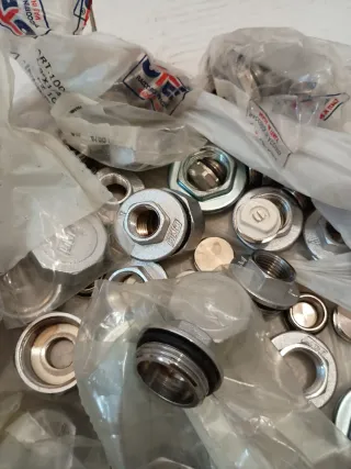 raccorderia varia ottone cromato