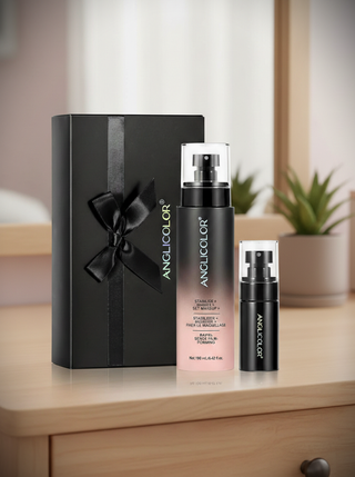 ANGLICOLOR Spray Fijador Maquillaje Negro/Rosa