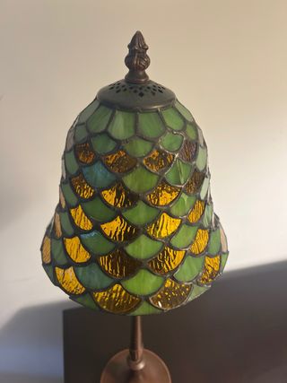 Lámpara Tiffany Cristal Vidriera