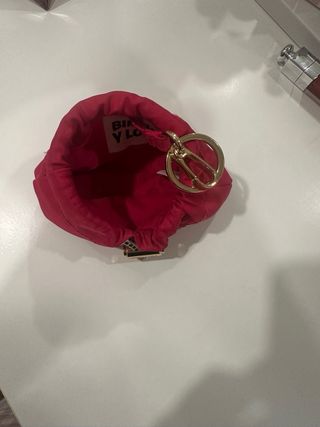 Monedero Bimba y Lola fucsia y Dorado