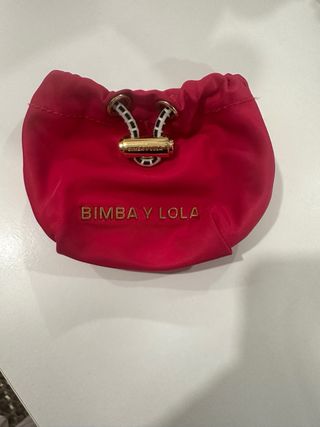Monedero Bimba y Lola fucsia y Dorado