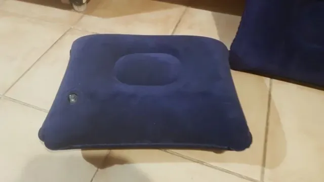 Almofadas infláveis