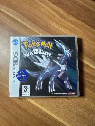 Caja Pokémon Edición Diamante Nintendo DS