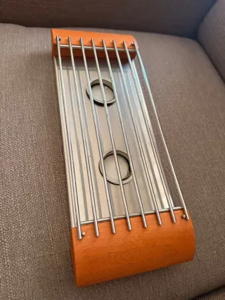 Calentador de platos madera y metal