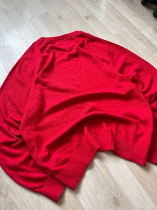 Jersey Tommy Hilfiger Rojo Vintage 90s