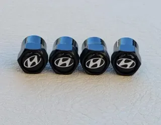 4 Tapones de Valvula Neumaticos Llantas Hyundai
