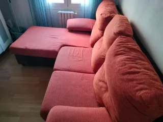 Sofá 3 plazas con chaiselongue