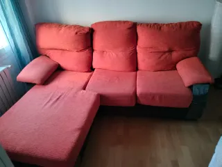 Sofá 3 plazas con chaiselongue