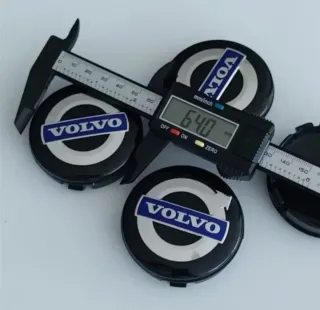 64mm Tapabujes Volvo Centro de Llantas Ruedas