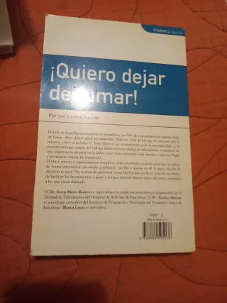 Libro.QUIERO DEJAR DE FUMAR.